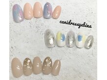 キャンアイドレッシー 海老名/定額ネイル　ゴールド