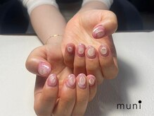 ムニネイル 心斎橋(muni NAIL)/定額60分アートコース/初回¥5900