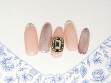 ネイルライフ(NailLife)/上品マグネットビジューパーツ