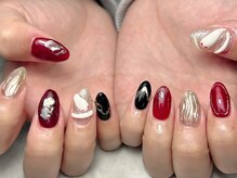 ブリスフルハピネス(Blissful happiness)/おめでたい！！白蛇ネイル