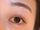 アダット(Adatto.)の写真/ブラウンエクステご用意有◎個性を活かし、ふわっとアンニュイ抜け感のあるナチュラル＆上品可愛い目元へ♪