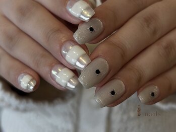 アイネイルズ 吉祥寺店(I nails)/ぷっくりモード癖アートネイル