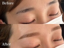 フフフ(Fff)の雰囲気(お客様のお悩みと骨格に合った黄金比で【アイブロウWAX】)