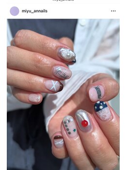 アンネイルズ(annails)/jr.nailist お持ち込みデザイン