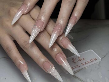 キヒ 渋谷店(Kihi)/グラデーションネイル+パーツ2個