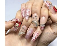 タスメット(+met)/～Tweed × Bijou Nail～