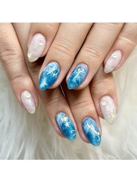 水面マグネットデザイン