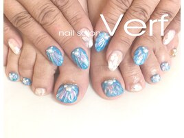 大人気！人魚の鱗ネイル☆