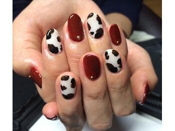 リエル(Riel)/人気のボルド牛ネイル☆新規6980