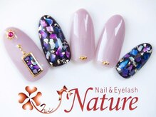 ナチュレ ネイルアンドアイラッシュ(Nature Nail & Eyelash)/定額デザイン☆8,532☆
