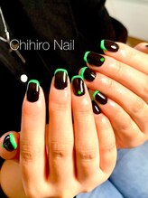 チヒロネイル/ネオンフレンチ