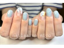 ニコ(nico)/梅雨ネイル☆