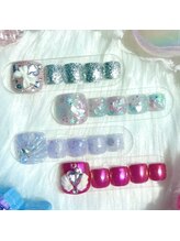 ファラウェイネイル(Faraway nail)/8月プッシュデザインサンプル★