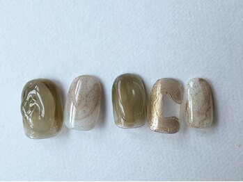 アイネイルズ 梅田店(I nails)/ちゅるんぷっくりインクミラー