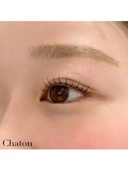 ネイルアンドアイラッシュ シャトン(Chaton)/まつげパーマ◆¥4000