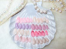 ネイルポット(Nail Pot)の雰囲気（サンプルの種類が豊富♪）