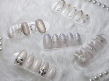 グロス バイ カオ 関内 馬車道(gloss by KAO)の雰囲気（店内サンプル、定額デザインご用意しております、お持ち込み対応）