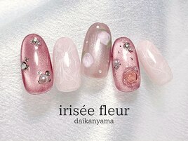 手描きフラワー☆レース
