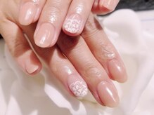 キープ ネイルサロン(KEEP)/レース調アート♪