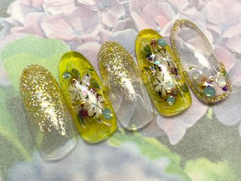 ネイルサロン マハロ(Nail salon MaHaLo)/新規付替オフ込☆ハンド¥7950