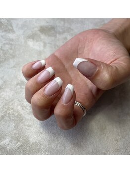 エムズネイル 高木店/Jrネイリスト　フレンチネイル