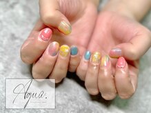 アグア 高円寺(Agua.)/ヤシの木Summerシール♪