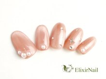 エリクサーネイル 五反田(Elixir Nail)/定額a シンプル／クーポン使用