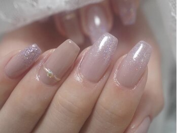 レイネイル(RAY:nail)の写真/【圧倒的技術力】自爪が伸びても気にならない！毎日眺めたくなるキレイな仕上がりを体感できます♪