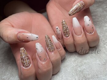 ツイードネイル