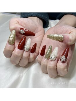 サロンドウイ(salon de OUI)/ロングネイル