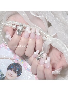 リンドネイル バイ モカ アンド ララ(Lind nail by moca and LaLa)/【mizuki】レースネイル