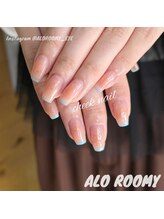 アロ ルーミー(ALO ROOMY)/☆チークネイル☆