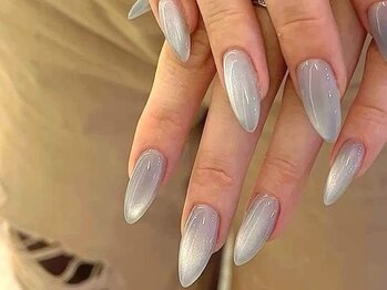 アンネイル(AN NAIL)の写真/【トレンドデザインもお任せ】10本長さだし+マグネット・フラッシュ・ミラーが¥9900→¥7500★