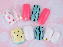 リアン(lien)/ハンド＆フットお揃いネイル