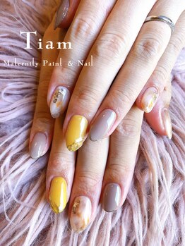 ティアム マタニティペイント アンド ネイル(Tiam Maternity Paint&Nail)/4Designコース★ご新規様￥6600