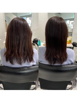 シュール センター南(SURREAL)/ヘッドスパ後のビフォーアフター