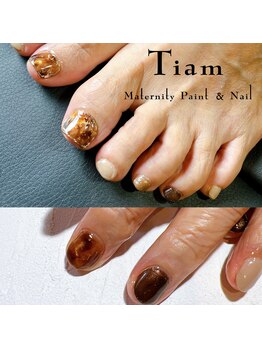 ティアム マタニティペイント アンド ネイル(Tiam Maternity Paint&Nail)/ハンドフット同時ネイル★13000