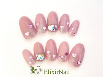 エリクサーネイル 心斎橋(Elixir Nail)/定額bカジュアル/クーポン使用