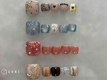 アンネ 東心斎橋店(ANNE)の雰囲気（フットネイルも大人気！）
