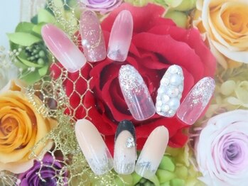 ティア 白山店(Tia)の写真/【今月のサンプルお得プレート¥4400/¥5720/¥6710】こだわりを詰め込んだお気に入りの指先に◎