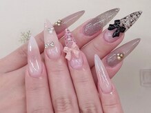 クイーンズネイルサロン(Queen's nail salon)/持ち込みデザイン長さだし