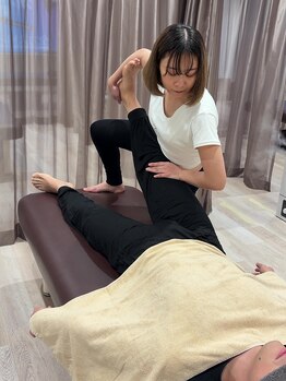 全力ストレッチ 祖師ヶ谷大蔵店/施術風景