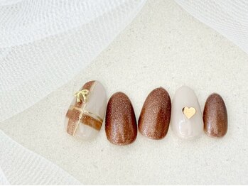 シベル(Ci belle)/バレンタインデザイン★ブラウン