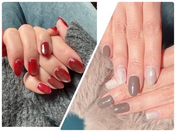 アンジュ(anju)の写真/【シンプル~トレンド◎】全メニュードライケア付★選べる200色~♪ワンカラー¥3600/定額デザイン¥3900~