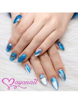 アヤネイル(ayanail)/深爪矯正ジェルネイル！！