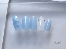 アンドラッシュ アンドネイル 本郷三丁目駅前店(and lash/and nail)/シンプル全体アート/ベーシック