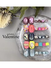 ネイルサロン ヴァレンタイン(nailsalon Valentine)/フット定額8300円、8800円
