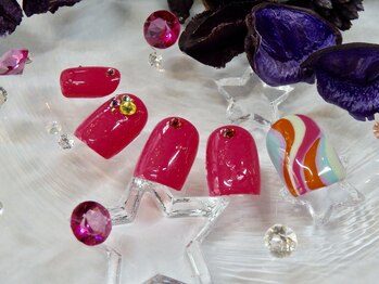 ネイル ミミュー(Nail Mimyu)/Footアート4本~コース☆