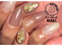 ブルージャムネイル(BLUE.JAM.nail)/持ち込み画像で☆FREEDOM　MAKI