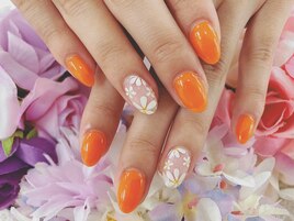 【小山】夏のフラワーアート